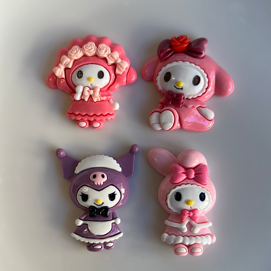 Kawaii Friends Big Charms - Envoga HandbagsFlatback Charms