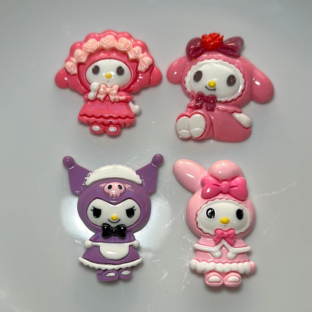 Kawaii Friends Big Charms - Envoga HandbagsFlatback Charms
