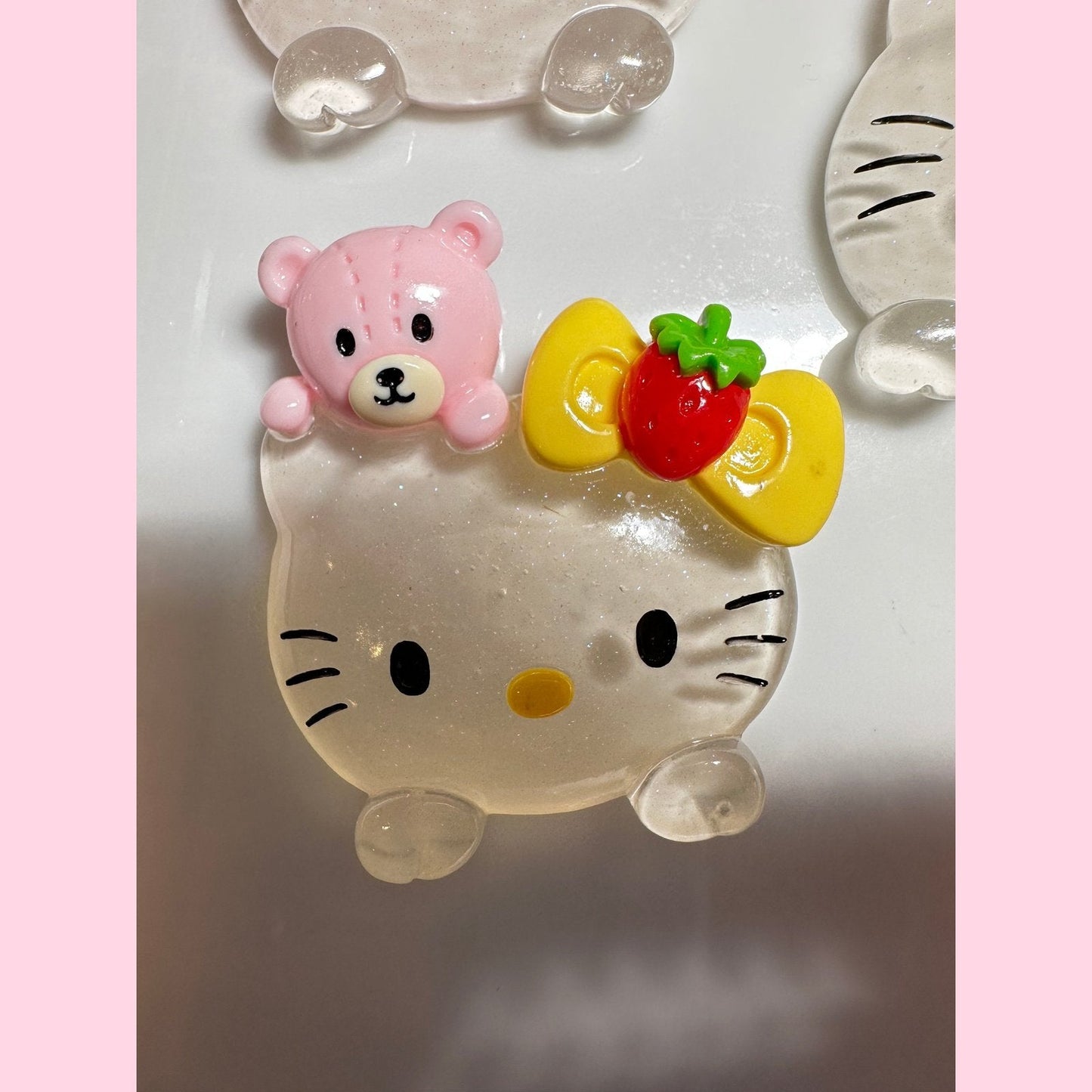 Kawaii Kitty Big Charms - Envoga HandbagsFlatback Charms