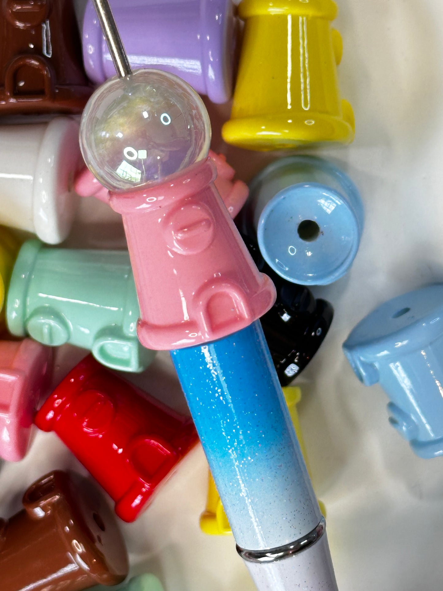 Gumball Machine Colorful Beads