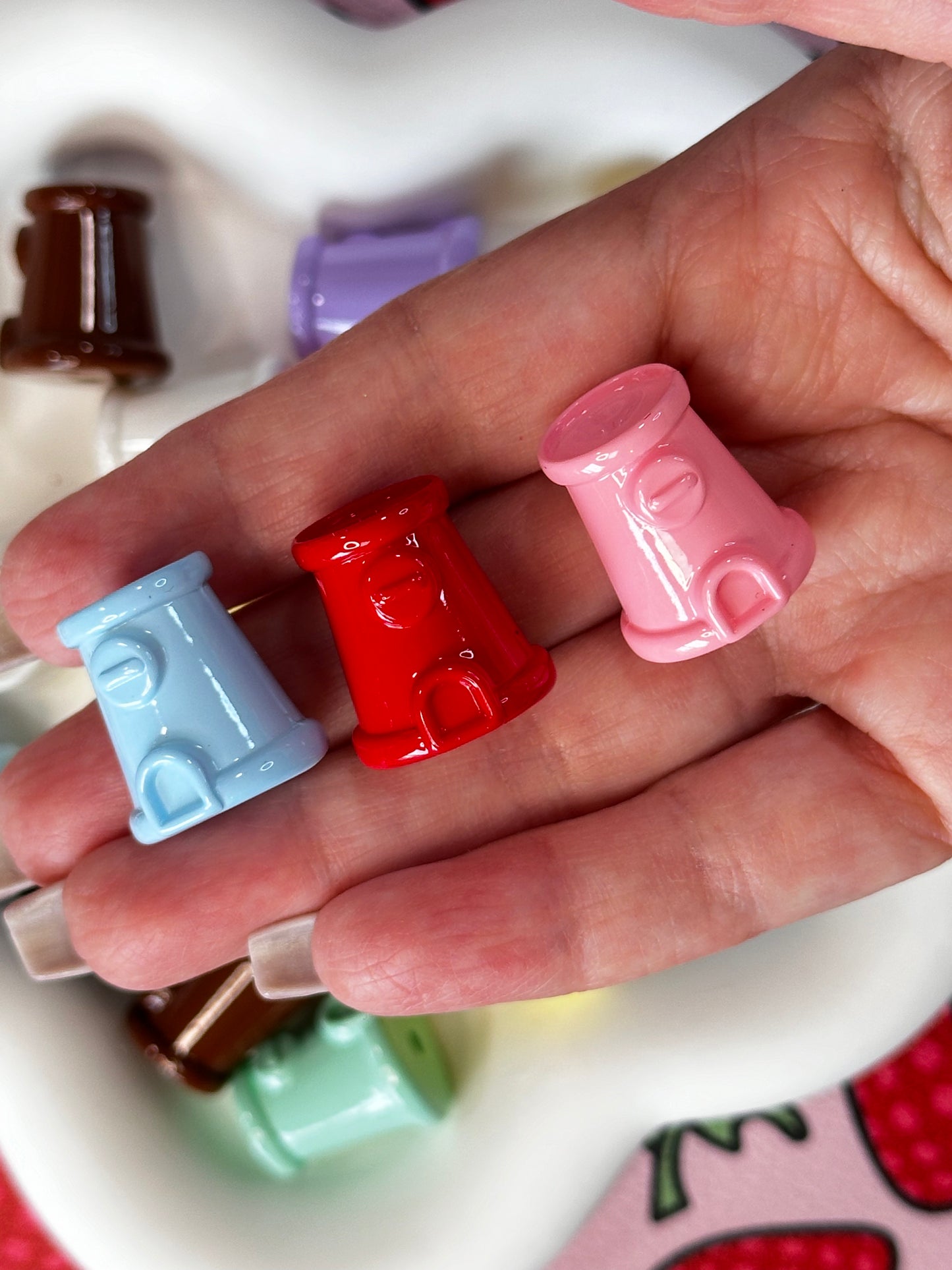 Gumball Machine Colorful Beads