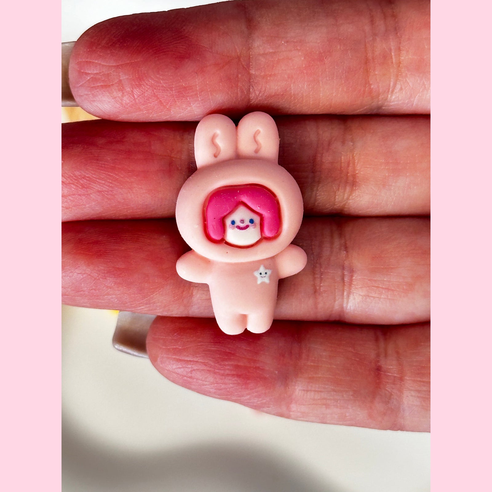 Space Girl Flat Back Charms 6 Pcs