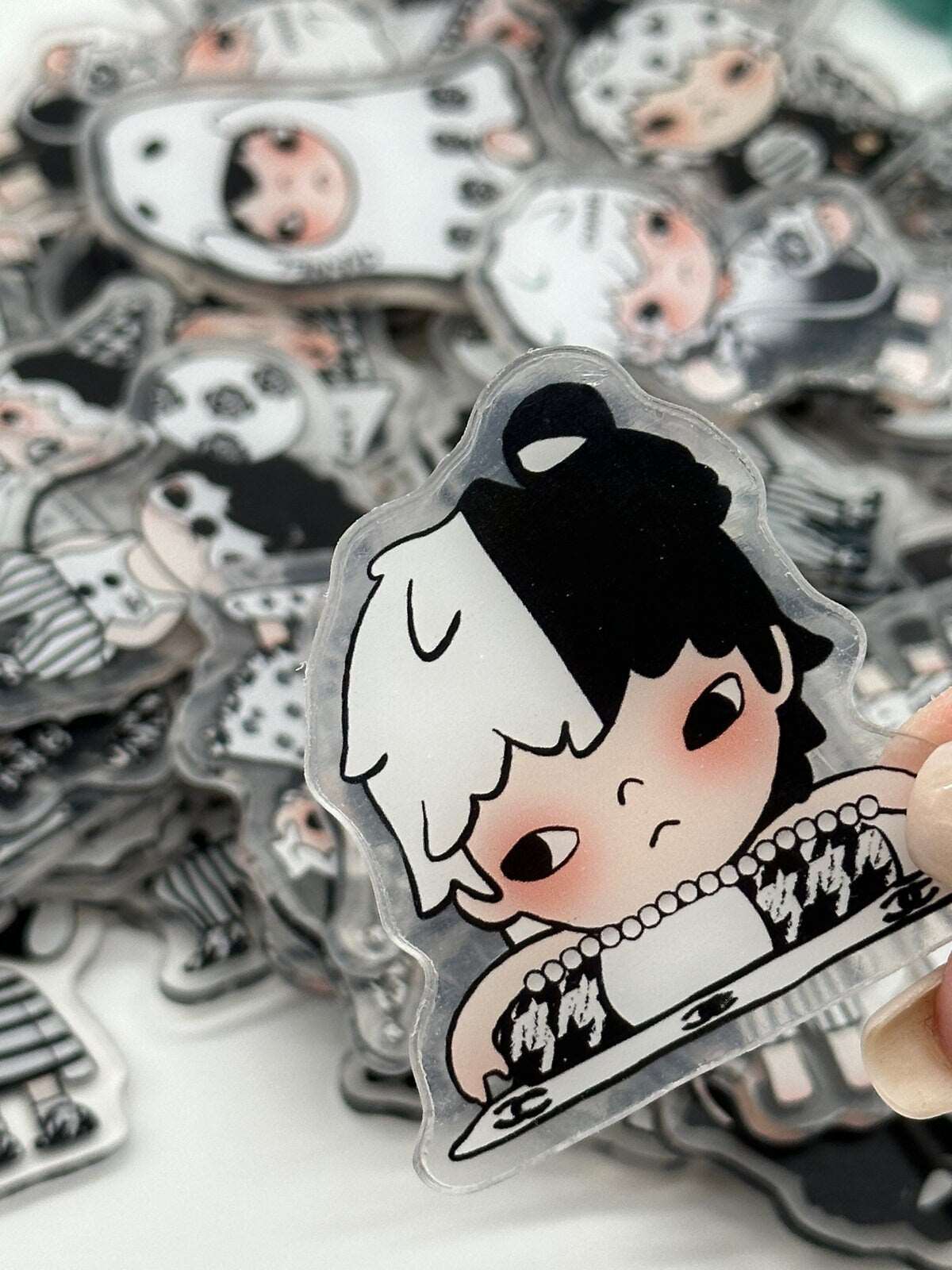 Acrylic Charms for DIY |Boy/Girl Theme | 8 pieces - Envoga Handbags