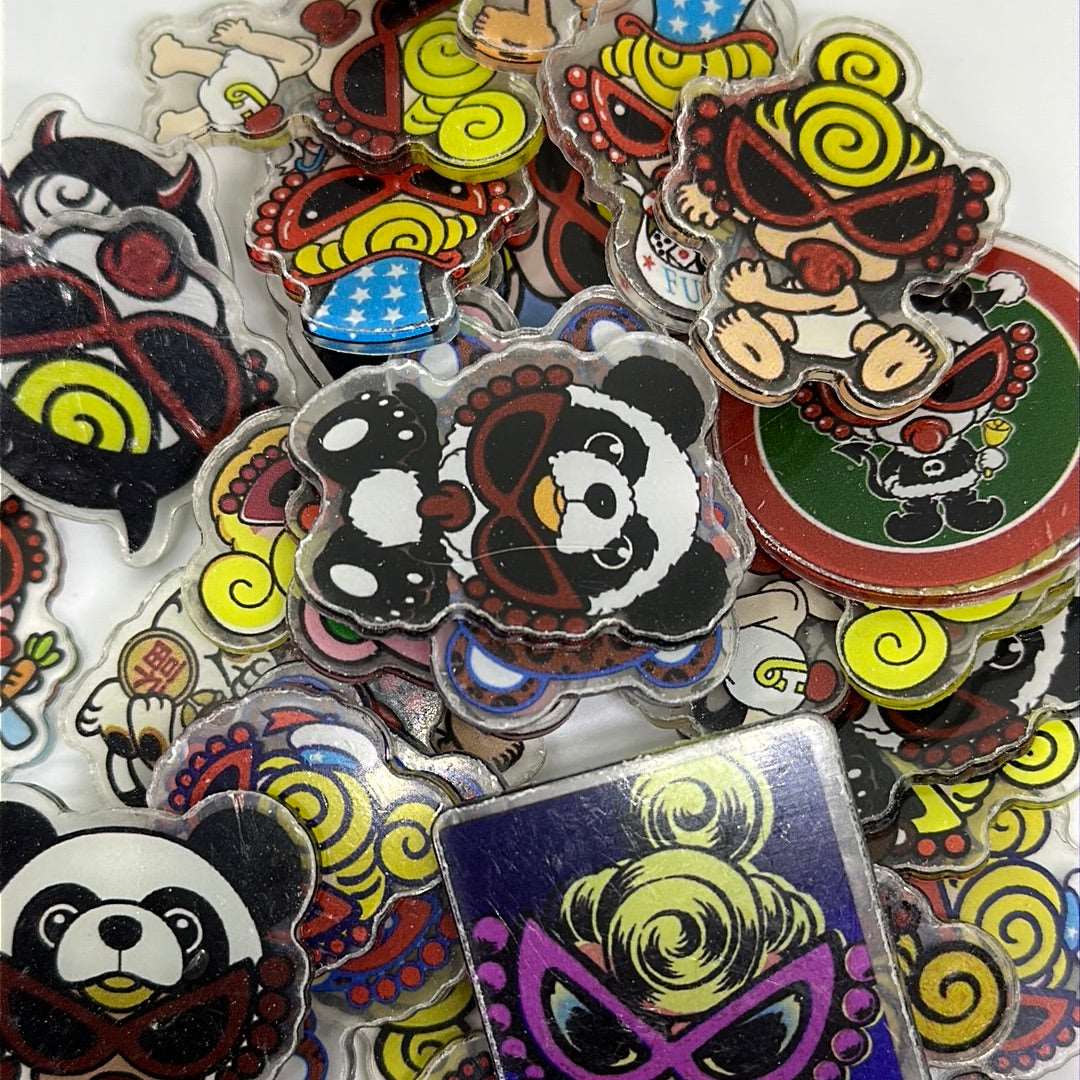 Acrylic Charms for DIY |Funky Baby Theme | 10 pieces - Envoga Handbags