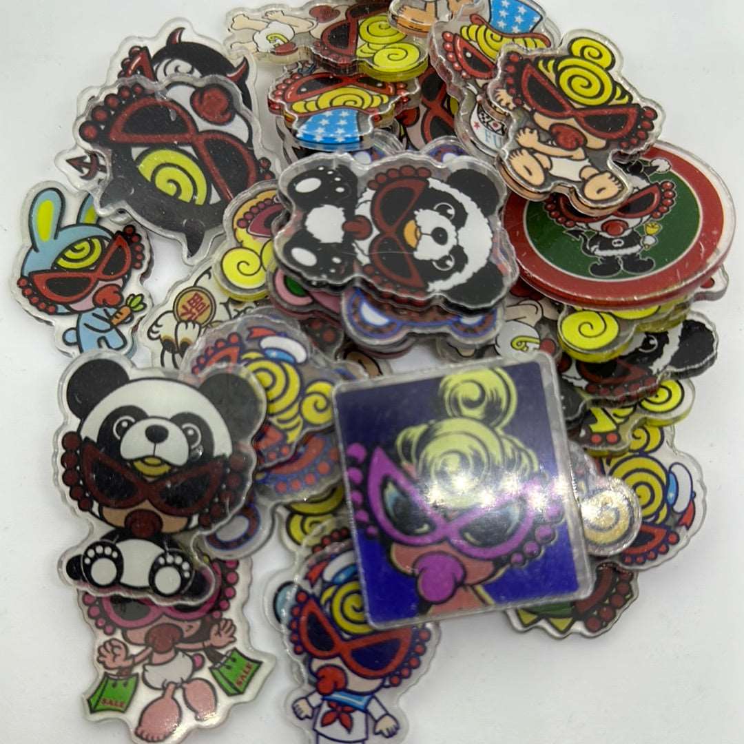 Acrylic Charms for DIY |Funky Baby Theme | 10 pieces - Envoga Handbags