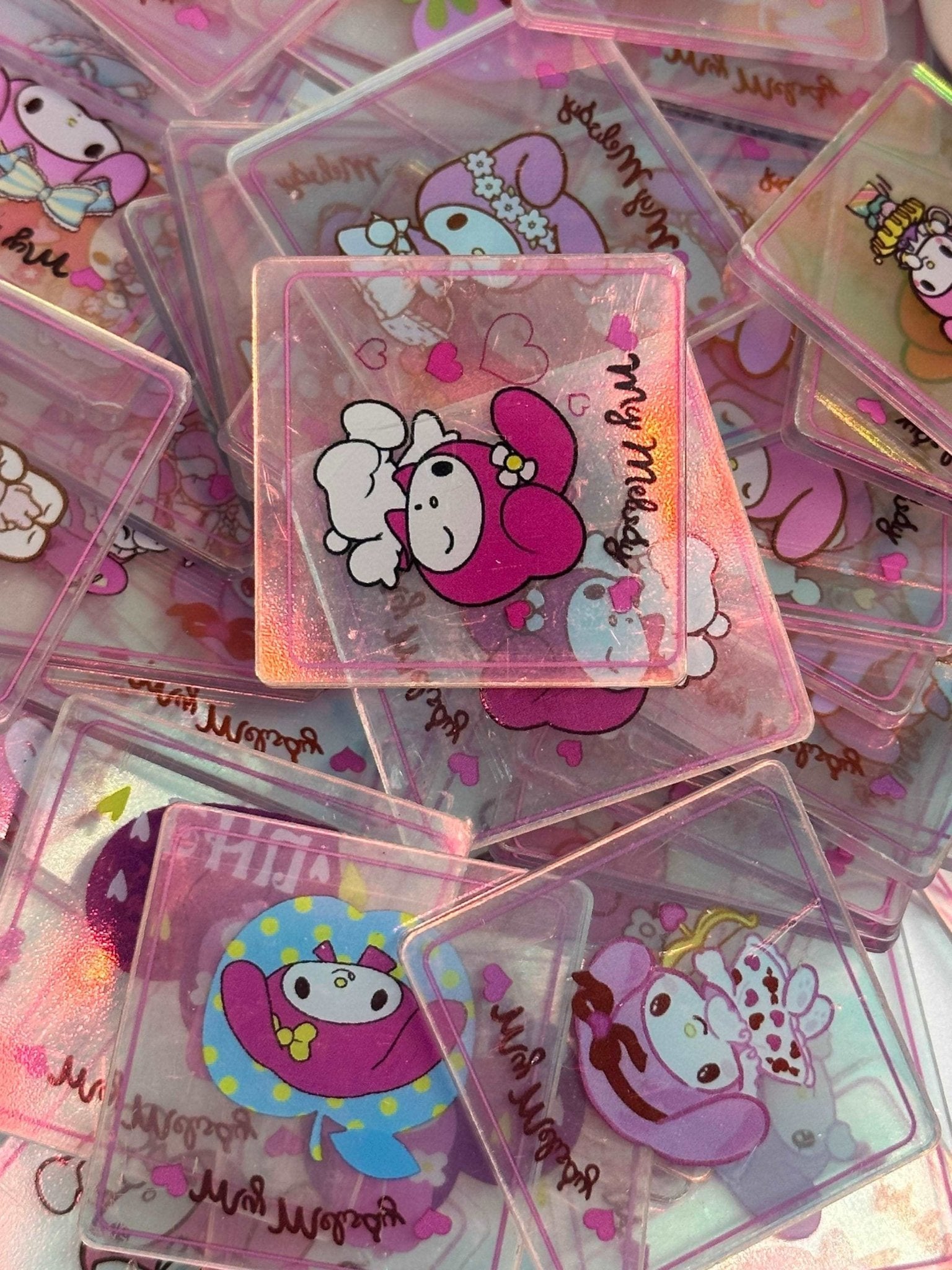 Acrylic Charms for DIY |Kawaii Bunny Theme | 10 pieces - Envoga Handbags