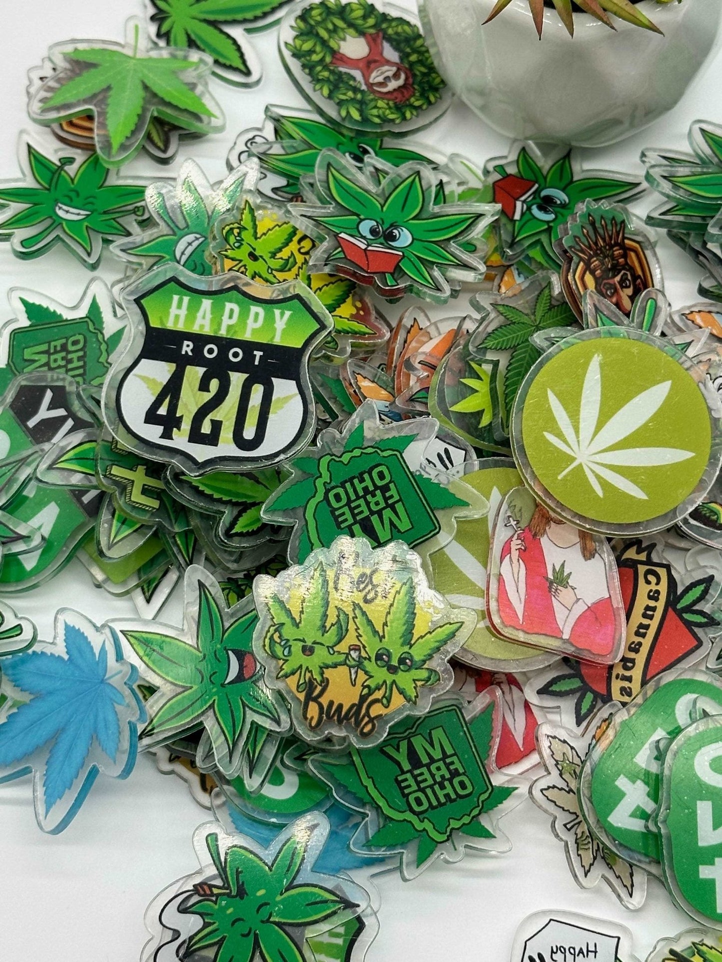 Acrylic Charms for DIY |Various Theme | 10 pieces - Envoga Handbags