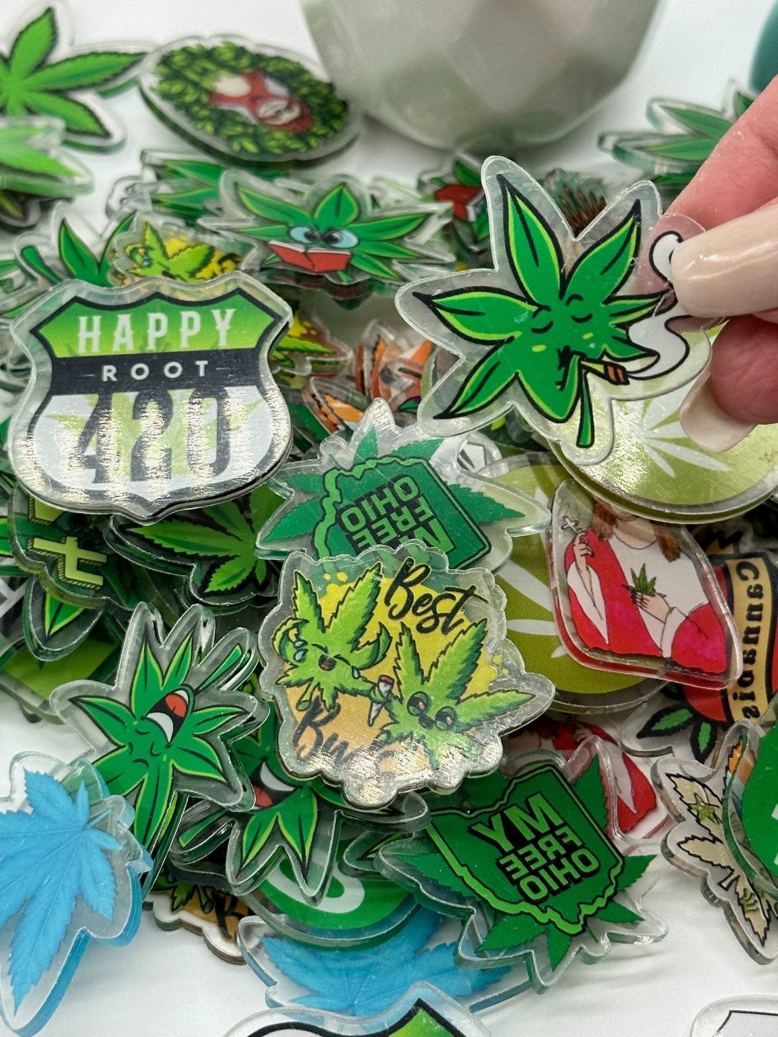 Acrylic Charms for DIY |Various Theme | 10 pieces - Envoga Handbags