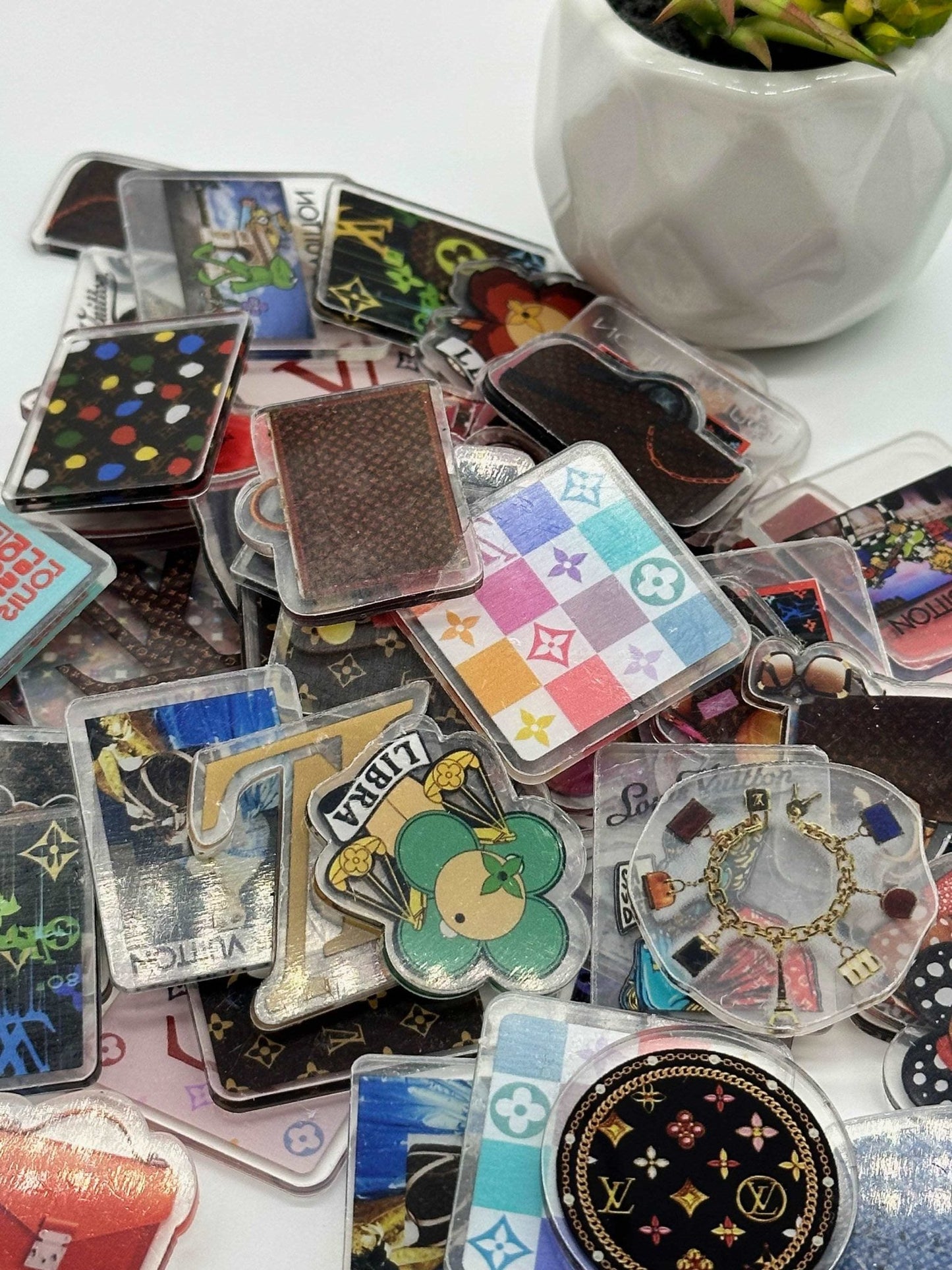 Acrylic Charms for DIY |Various Theme | 10 pieces - Envoga Handbags