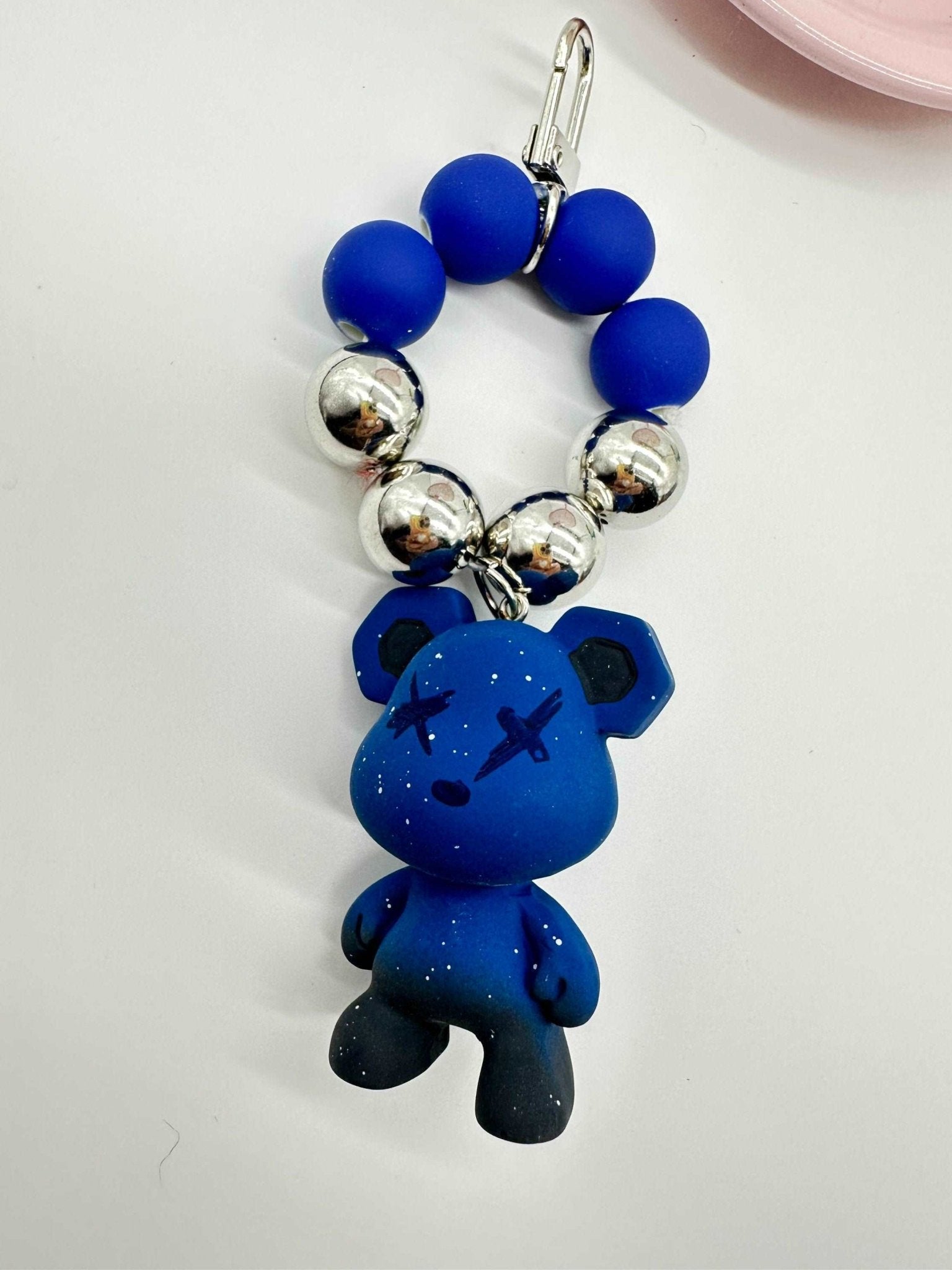 Beaded keychain, gifts for daughter, gift for a girlfriend, purse, charm, phone, charm, laser bear keychain - Envoga Handbags