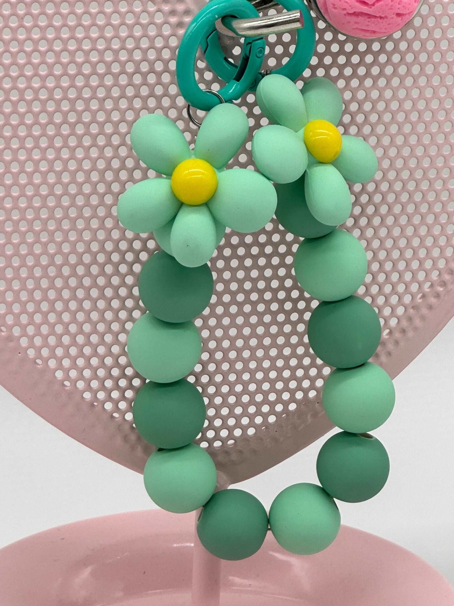 Beaded Keychains & Charms – Perfect Gift for Daughters & Girlfriends | Flower & Purse Charms - Envoga Handbags