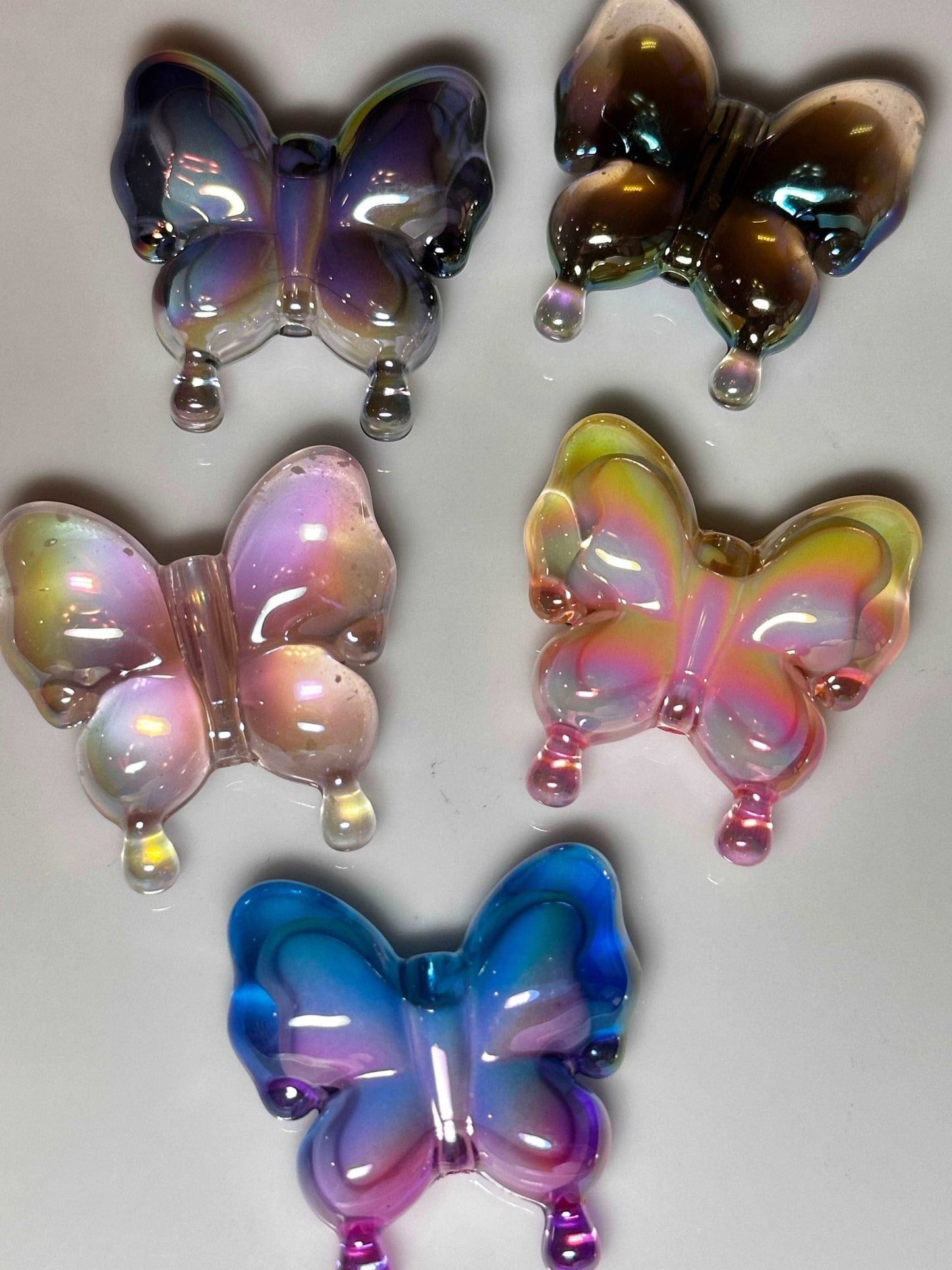 Butterfly Shape Acrylic Beads - Envoga Handbags