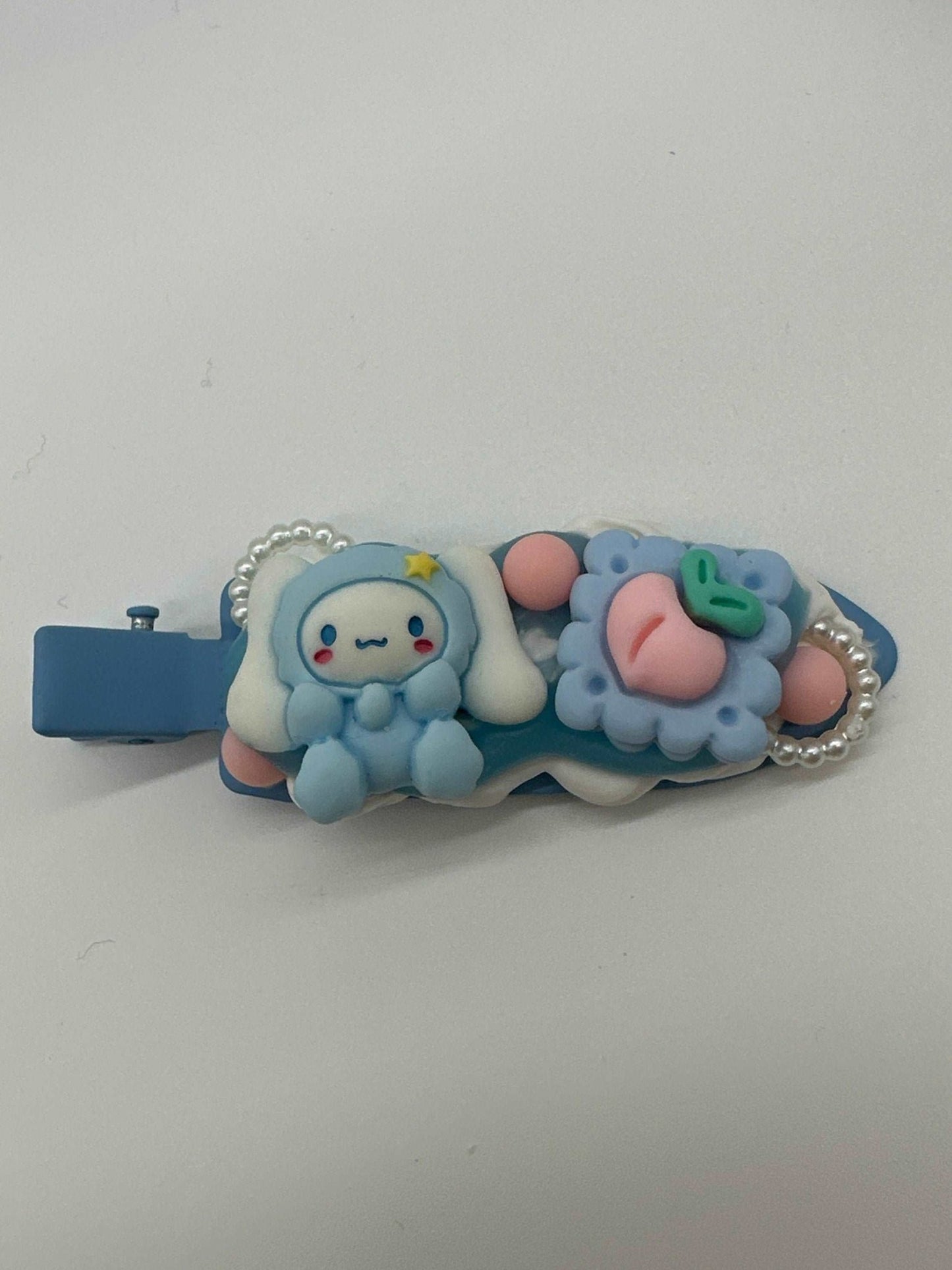 Hair clips, Kawaii style, cream glue, accessories, one - of - a - kind, decoden clips - Envoga Handbags