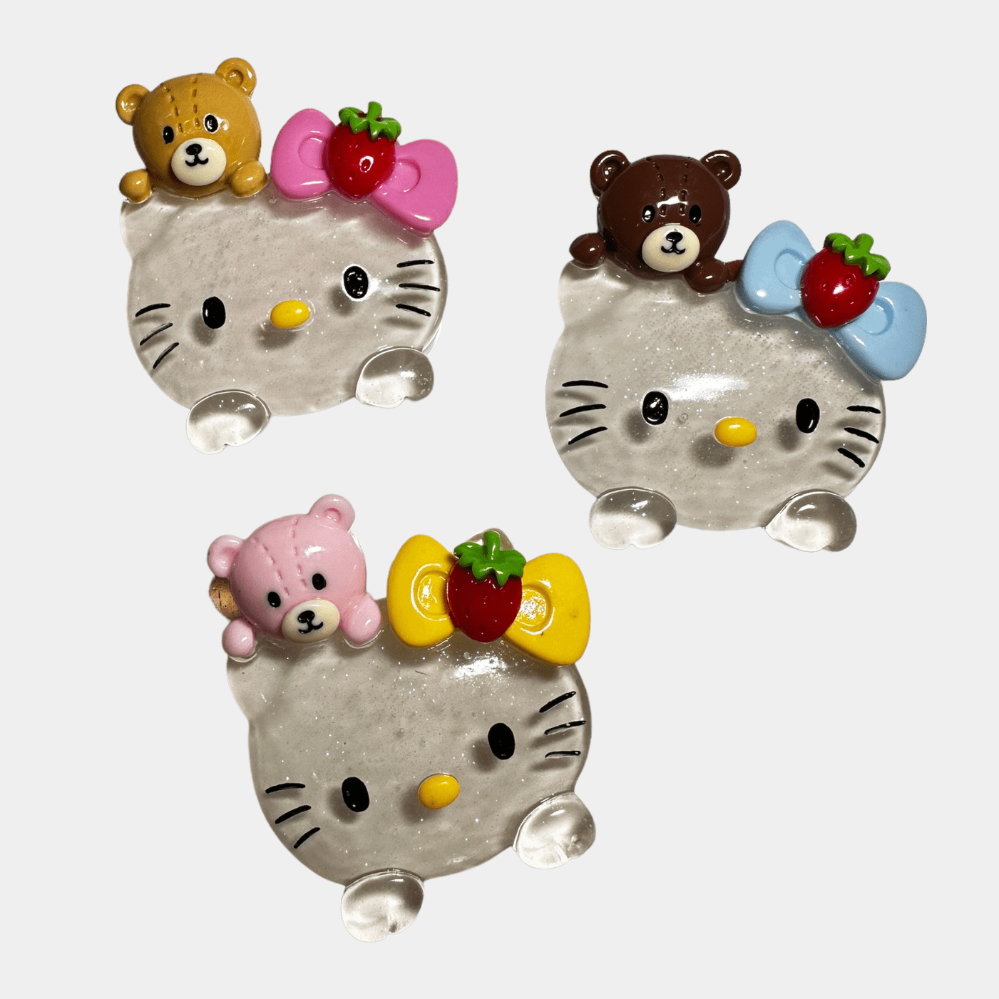 Kawaii Kitty Big Charms - Envoga HandbagsFlatback Charms