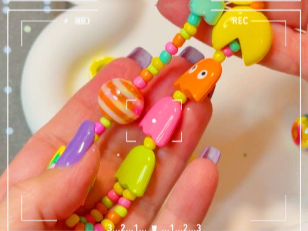 Phone/Handbag Bead Charm Pac - Man - Envoga HandbagsApparel & Accessories