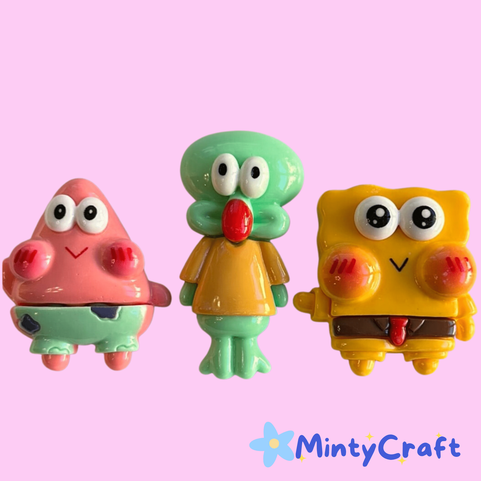 Big Charm Underwater Sponge Friends – Minty Crafts