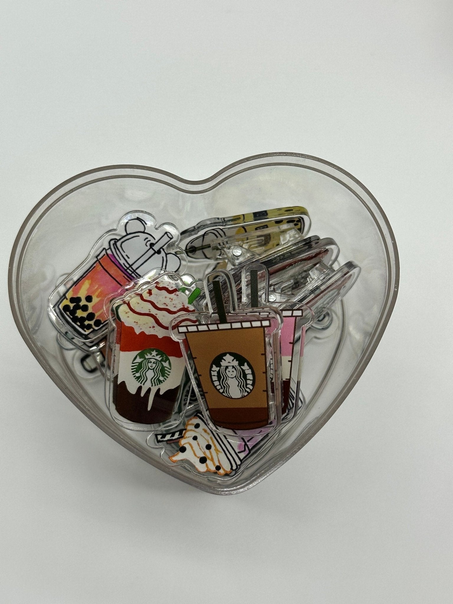 Unique paper clips, colorful cute clips for school or office, shape clips, clips for school papers or office, Envoga Handbags